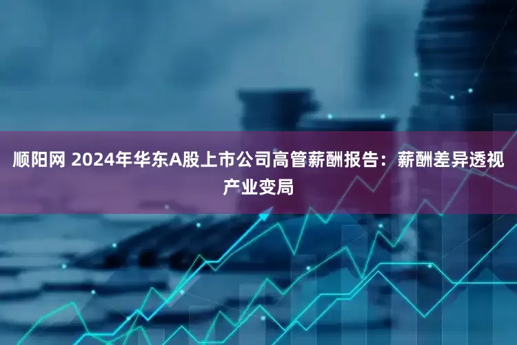顺阳网 2024年华东A股上市公司高管薪酬报告：薪酬差异透视产业变局