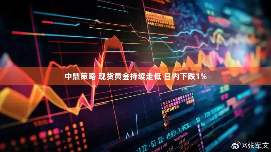 中鼎策略 现货黄金持续走低 日内下跌1%